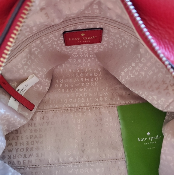 Authentic Kate Spade Red Purse - Picture 2 of 4